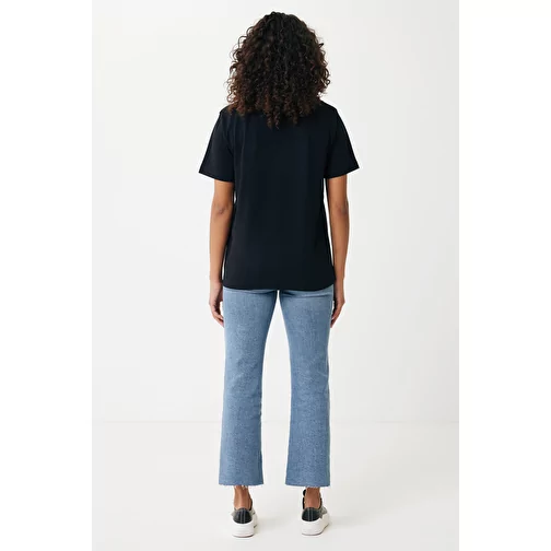Iqoniq Kakadu relaxed T-shirt en coton recyclé, noir, Image 10