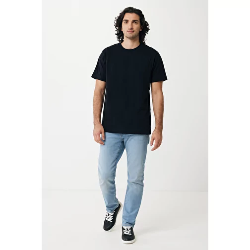 Iqoniq Kakadu relaxed T-shirt en coton recyclé, noir, Image 6