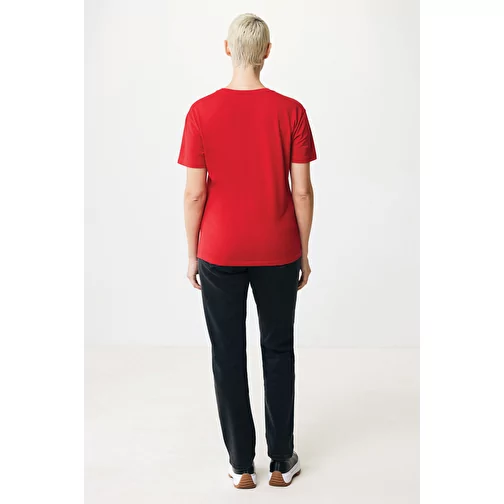 Iqoniq Yala T-shirt femme en coton recyclé, rouge, Image 5