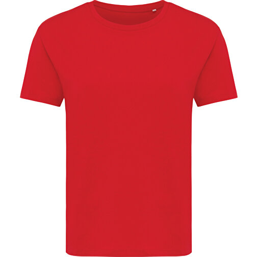 Iqoniq Yala Damen T-Shirt Aus Recycelter Baumwolle, Rot , rot, 30% recycelte und 70% biologische Baumwolle, XXL, 73,00cm x 1,00cm x 63,00cm (Länge x Höhe x Breite), Bild 1