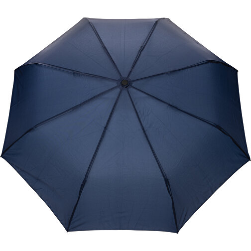 Kaycey 21' Auto-Open Mini Umbrella tillverkad av AWARET rPET, marinblå, Bild 2