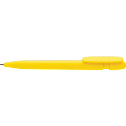 Stylo Devin Solid en rABS certifié GRS, jaune, Image 3