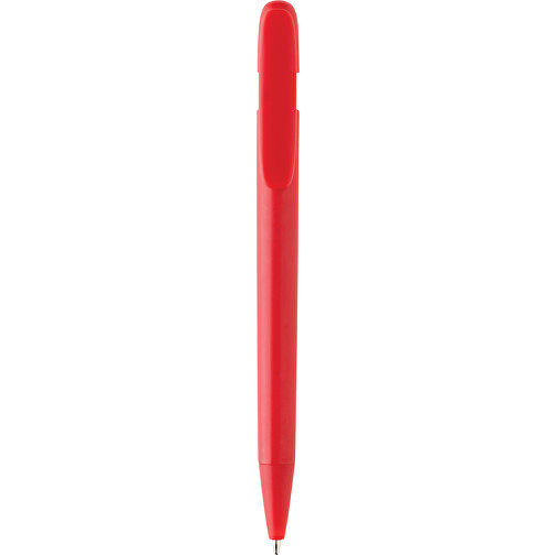 Devin Solid Stift Aus GRS Zertifiziertem RABS, Rot , rot, ABS - recycelt, 14,00cm (Höhe), Bild 4