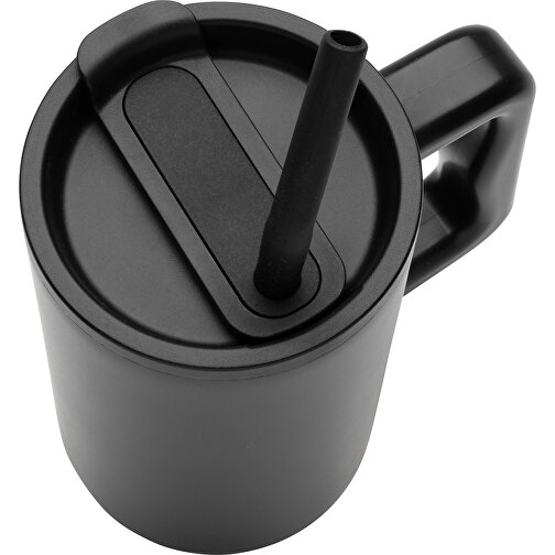 Vaso cubo de acero reciclado RCS 800 ml, negro, Imagen 6