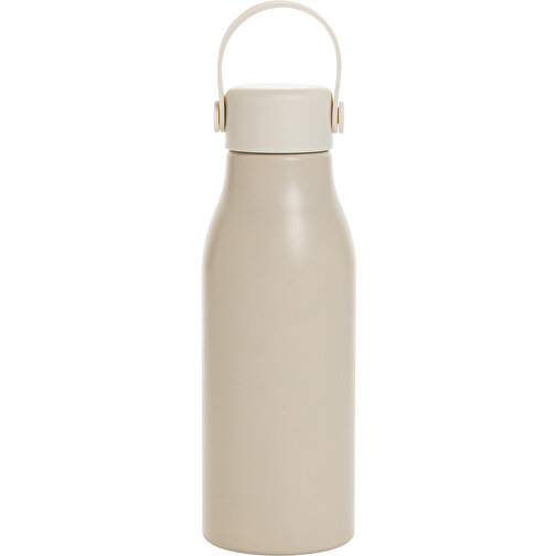 Pluto-flaske laget av RCS-sertifisert resirkulert aluminium 680 ml, beige, Bilde 2