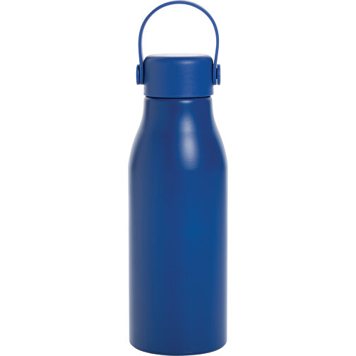 Pluto Flasche Aus RCS-zertifiziert Recyceltem Alu 680ml, Königsblau , Königsblau, Aluminium - recycelt,PP, 21,30cm x 7,30cm x 7,30cm (Länge x Höhe x Breite), Bild 2