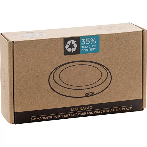 Magnapad chargeur magnétique 3 en 1 15W en plastique RCS r, noir, Image 13