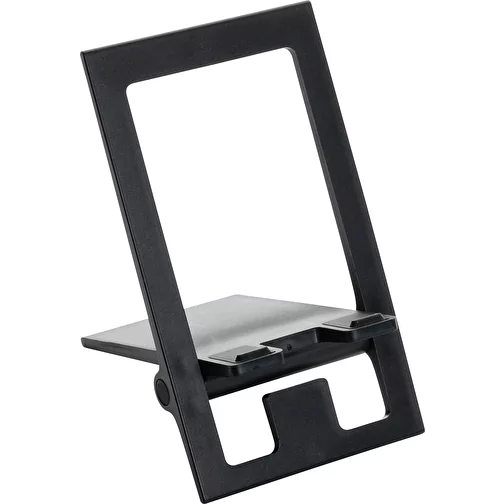 SnapStand support de téléphone pliable en ABS recyclé RCS, noir, Image 1