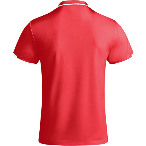 Tamil Sport Poloshirt Für Kinder , rot, Piqué Strick mit Cool Fit Finish 50% Recyceltes Polyester, 50% Polyester, 140 g/m2, 8, , Bild 3