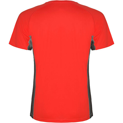 Shanghai Sport T-Shirt Für Kinder , rot / dark lead, Mesh mit Cool Fit Finish 100% Polyester, 140 g/m2, Contrast fabric, Mesh mit Cool Fit Finish 100% Polyester, 140 g/m2, 8, , Bild 3