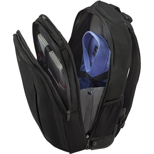 Samsonite - GUARDIT 2.0 - Laptop Rucksack Auf Rollen 15.6' , Samsonite, black, 100% Polyester, 48,00cm x 20,00cm x 33,50cm (Länge x Höhe x Breite), Bild 4