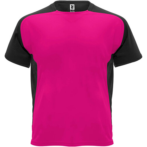 Bugatti Sport T-Shirt Für Kinder , fuchsia / schwarz, Mesh mit Cool Fit Finish 100% Polyester, 140 g/m2, 8, , Bild 1