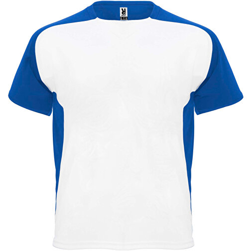 Bugatti Sport T-Shirt Für Kinder , weiß / royalblau, Mesh mit Cool Fit Finish 100% Polyester, 140 g/m2, 4, , Bild 1