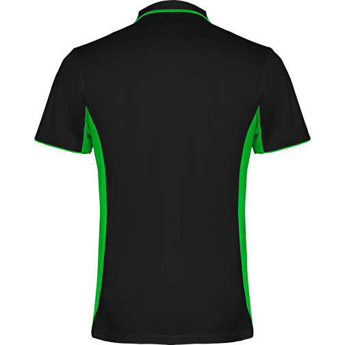 Montmelo Sport Poloshirt Unisex , schwarz / limone, Piqué Strick mit Cool Fit Finish 100% Polyester, 150 g/m2, 3XL, , Bild 3