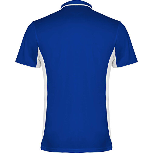 Montmelo Sport Poloshirt Unisex , royalblau / weiß, Piqué Strick mit Cool Fit Finish 100% Polyester, 150 g/m2, 2XL, , Bild 3