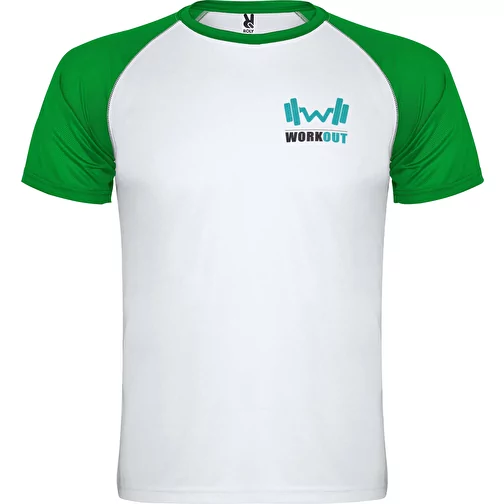 T-shirt sportiva a maniche corte da bambino Indianapolis, Immagine 2