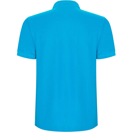 Pegaso Premium Poloshirt Für Kinder , türkis, Piqué Strick 60% Baumwolle, 40% Polyester, 190 g/m2, 7/8, , Bild 3