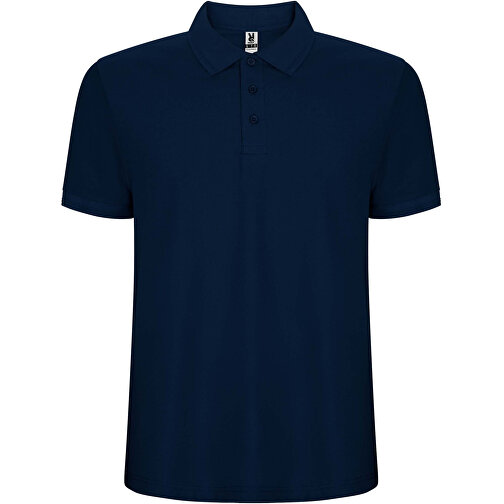 Pegaso Premium Poloshirt Für Kinder , navy blue, Piqué Strick 60% Baumwolle, 40% Polyester, 190 g/m2, 11/12, , Bild 1