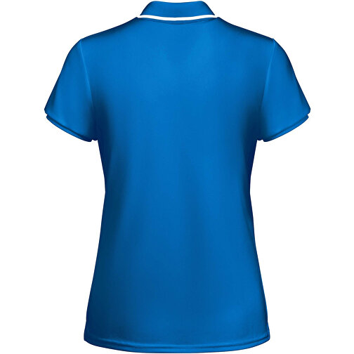 Tamil Sport Poloshirt Für Damen , royalblau / weiß, Piqué Strick mit Cool Fit Finish 50% Recyceltes Polyester, 50% Polyester, 140 g/m2, M, , Bild 3