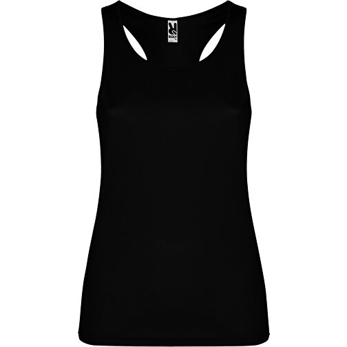 Schura Sport Top Für Damen , schwarz, Piqué Strick mit Cool Fit Finish 100% Polyester, 140 g/m2, XL, , Bild 1