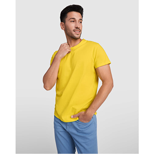 Dogo Premium T-Shirt Für Herren , lemon lime, Single jersey Strick 100% Baumwolle, 165 g/m2, XL, , Bild 4