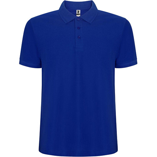 Pegaso Premium Poloshirt Für Herren , blau, Piqué Strick 60% Baumwolle, 40% Polyester, 190 g/m2, 3XL, , Bild 1