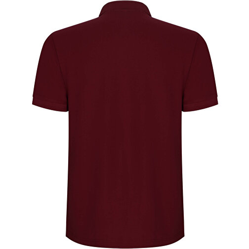 Pegaso Premium Poloshirt Für Herren , garnet, Piqué Strick 60% Baumwolle, 40% Polyester, 190 g/m2, M, , Bild 3