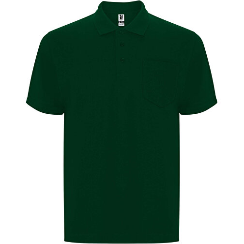 Centauro Premium Poloshirt Unisex , dunkelgrün, Piqué Strick 60% Baumwolle, 40% Polyester, 190 g/m2, XL, , Bild 1