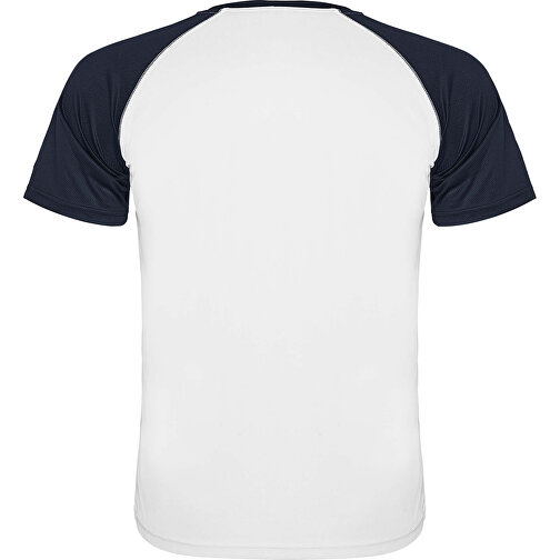 Indianapolis T-Shirt Unisex Aus Recyceltem Material , weiss / navy blue, Mesh mit Cool Fit Finish 100% Polyester, 140 g/m2, M, , Bild 3