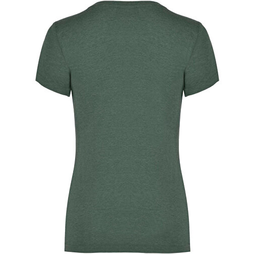 Fox T-Shirt Für Damen , heather bottle green, Single jersey Strick 65% Polyester, 35% Baumwolle, 150 g/m2, L, , Bild 2