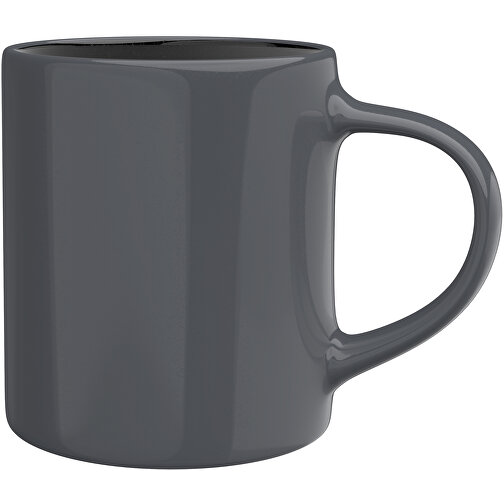 Master Aussen Farbig Innen Schwarz 320ml , dunkelgrau / schwarz, New Bone China Porzellan, 9,00cm x 12,00cm (Höhe x Breite), Bild 1