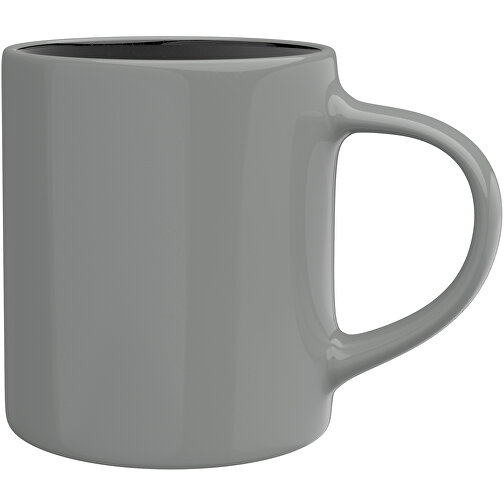 Master Aussen Farbig Innen Schwarz 320ml , grau / schwarz, New Bone China Porzellan, 9,00cm x 12,00cm (Höhe x Breite), Bild 1