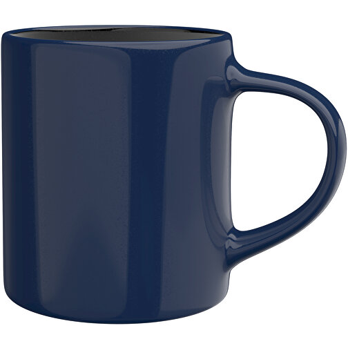 Master Aussen Farbig Innen Schwarz 320ml , navyblau / schwarz, New Bone China Porzellan, 9,00cm x 12,00cm (Höhe x Breite), Bild 1