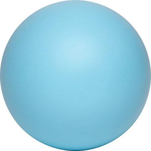 Ball , hellblau, Polyurethanschaum, 7,00cm x 7,00cm x 7,00cm (Länge x Höhe x Breite), Bild 1