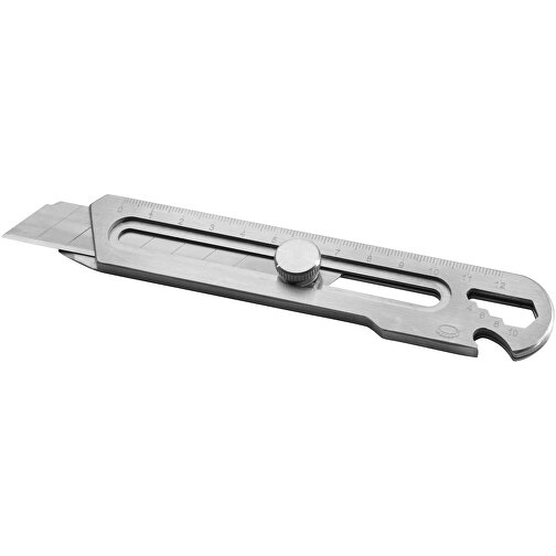 Linear Cuttermesser , silber, Edelstahl, Carbon, 15,40cm x 2,80cm x 0,40cm (Länge x Höhe x Breite), Bild 4