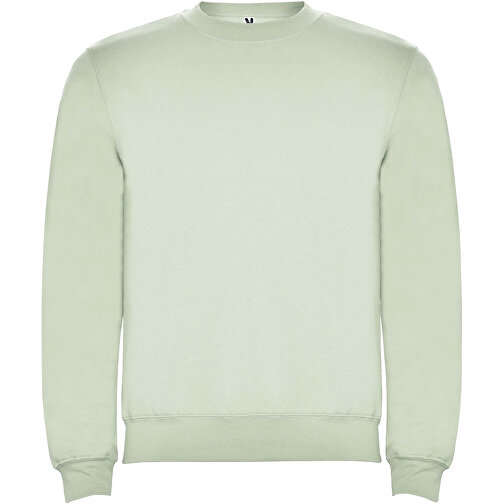 Clasica Sweatshirt Mit Rundhalsausschnitt Unisex , Mist Green, Strick 50% Baumwolle, 50% Polyester, 280 g/m2, XL, , Bild 1