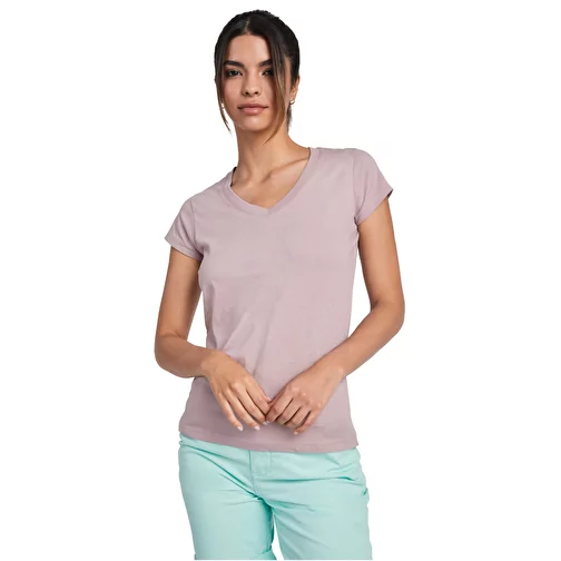T-shirt Victoria à col en V et manches courtes pour femme, Image 6