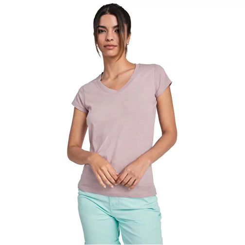 T-shirt Victoria à col en V et manches courtes pour femme, Image 6