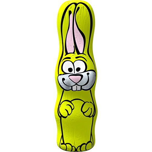 MAXI-Schoko-Osterhase , hellgrün, 4,50cm x 15,00cm (Länge x Breite), Bild 1