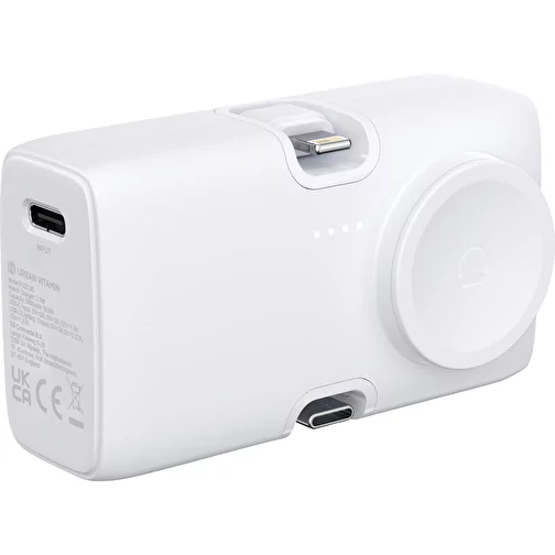 Urban Vitamin San Diego 20W PD RCS Powerbank & WatchCharger, blanc, Image 1