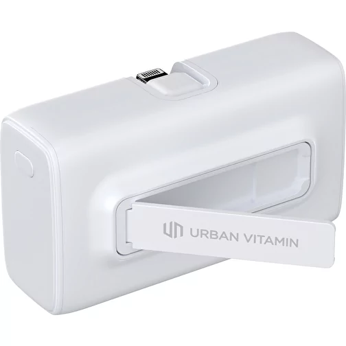 Urban Vitamin Los Angeles 20W Powerbank en plastique RCS rec., blanc, Image 9