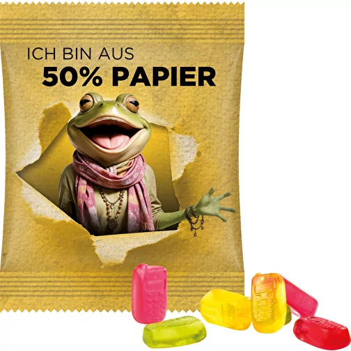 Mini-sachet 15 g, gomme aux fruits formes standard, Image 1