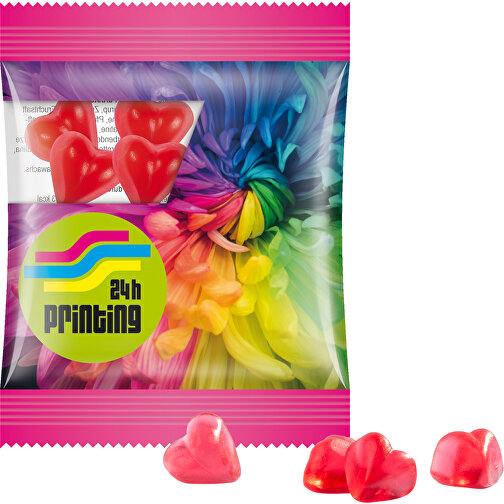 Minitüte, Trolli Fruchtgummi, 10 G , Trolli, Folie, 8,40cm x 7,00cm (Höhe x Breite), Bild 1