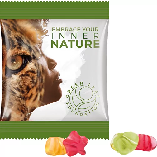 Mini-sachet, gomme aux fruits Trolli, 15 g, Image 1