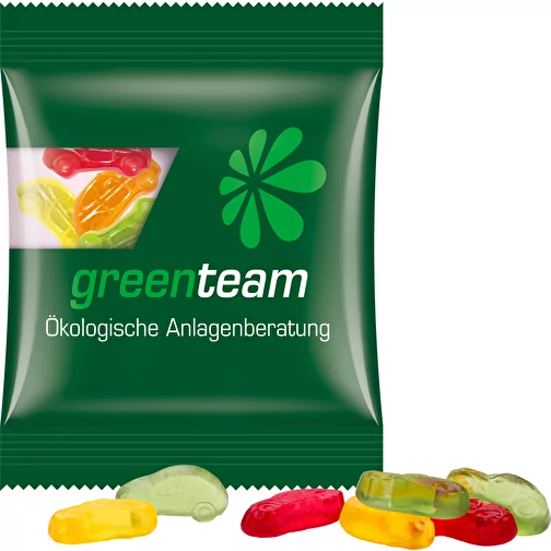 Mini-sachet, gomme aux fruits Trolli, 15 g, Image 1