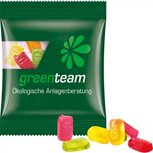 Mini-sachet, gomme aux fruits Trolli, 15 g, Image 1