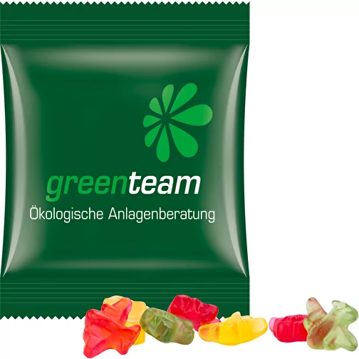 Mini-sachet, gomme aux fruits Trolli, 10 g, Image 1