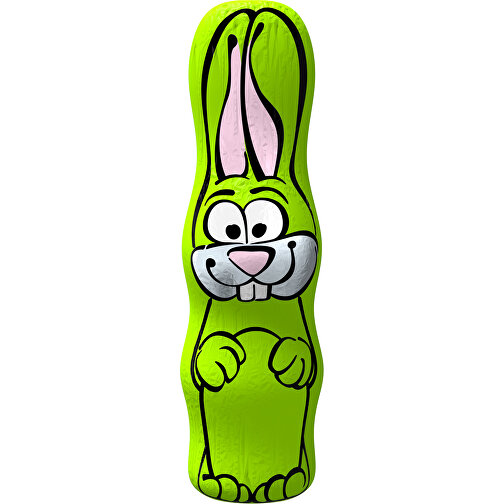 MAXI-Schoko-Osterhase , limone, 4,50cm x 15,00cm (Länge x Breite), Bild 1