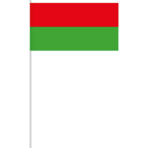 Dekorationsflagga röd/grön, Bild 1