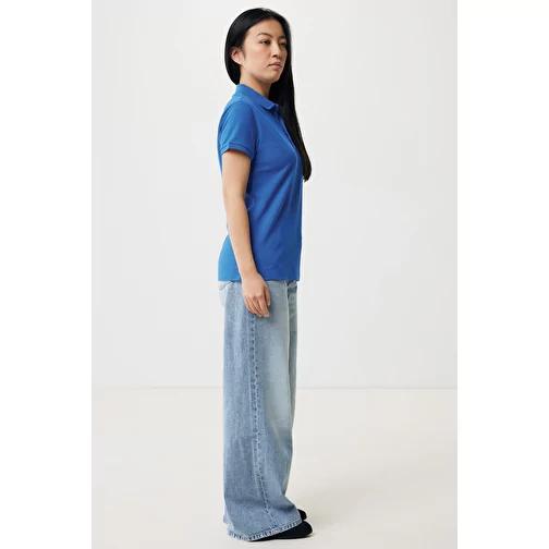 Iqoniq Yosemite Polo piqué pour femme en coton rec. bleu royal, Image 6